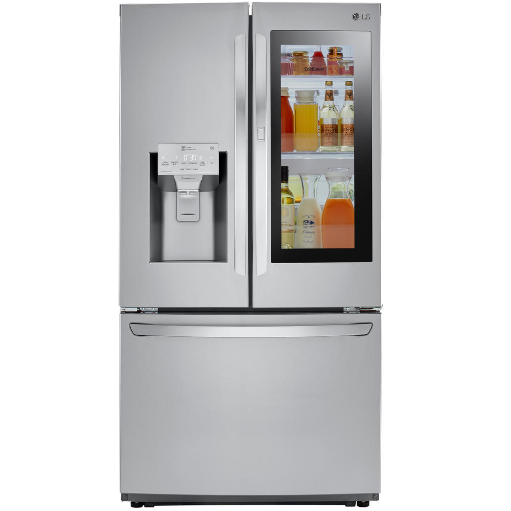 LG LFXC22596S 21.9 cu. ft. Smart Door-in-Door Refrigerator w/ InstaView - Stainless