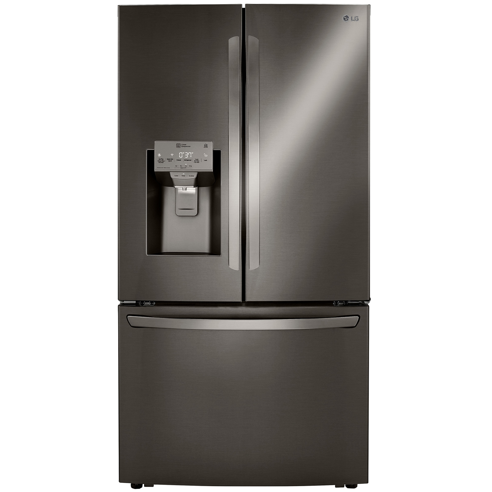 Amazon Com Kenmore 73109 French Door Smart Refrigerator 27 9 Cu Ft In Black Works With Alexa And Enabled With Amazon Dash Replenishment System Includes Delivery And Hookup Appliances