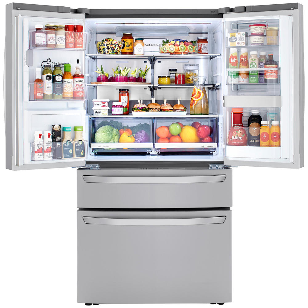 LG LRMDC2306S 22.5 cu. ft. Counter Depth 4Door Refrigerator w/ Doorin
