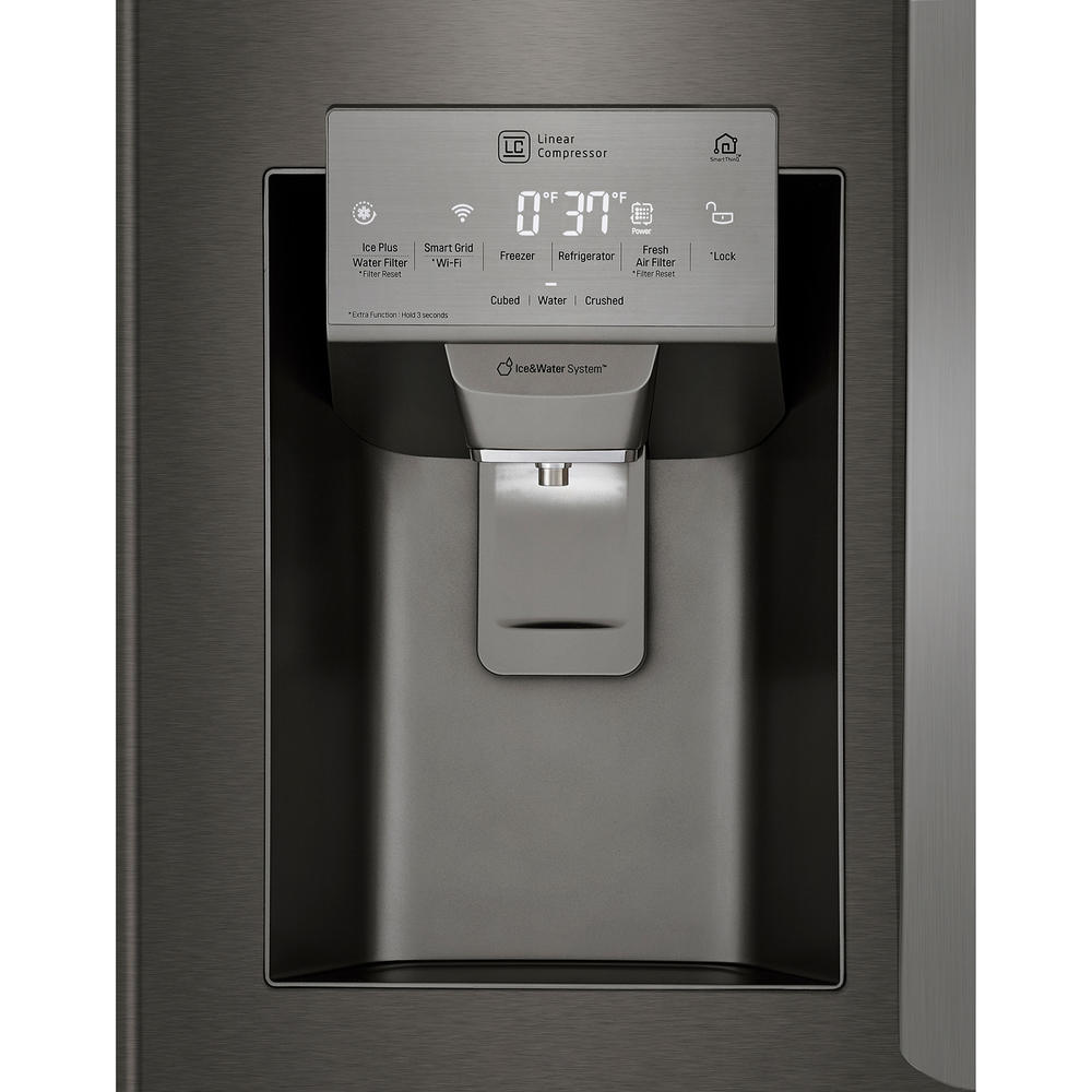 LG LRFXS2503D 24.5 cu. ft. French Door Refrigerator, 33" Wide w