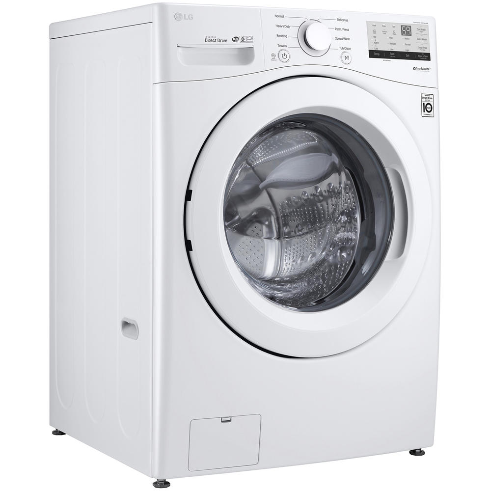 LG WM3400CW   4.5 cu. ft. Closet Depth Front Load Washer w/ColdWash&#8482; - White