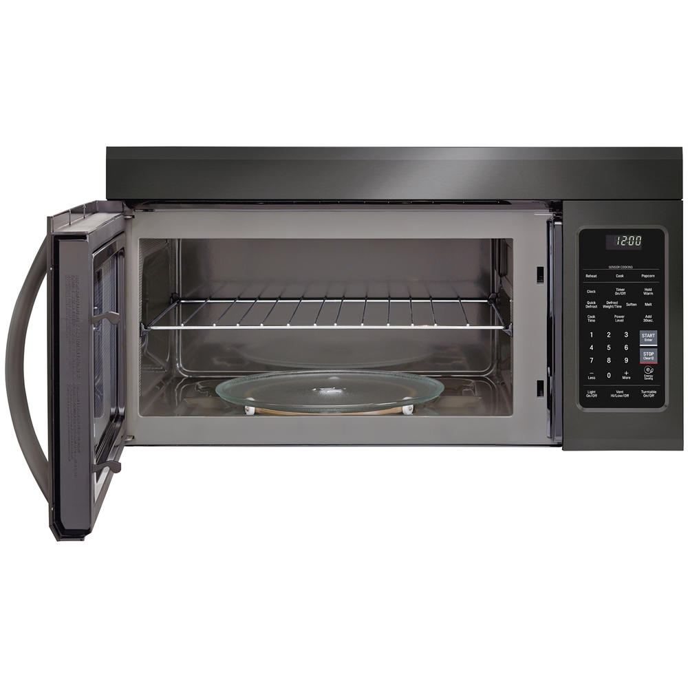 LG LMV1831BD  1.8 Over-the-Range Microwave Oven w/ EasyClean - Black Stainless