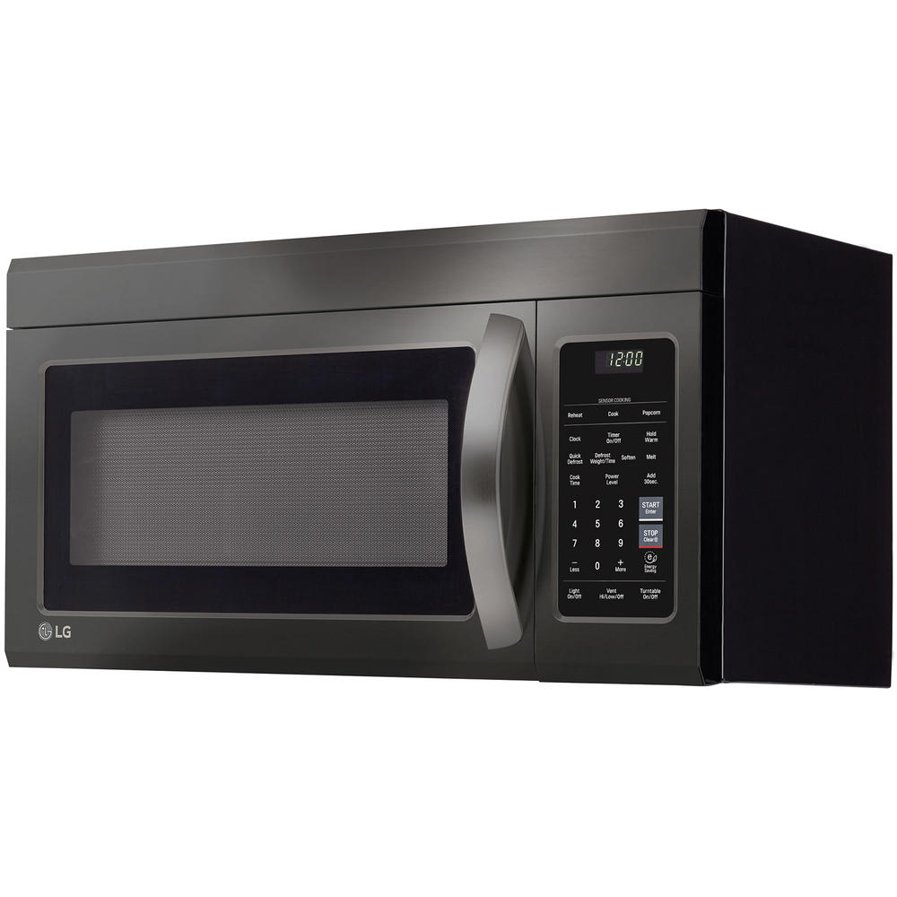 LG LMV1831BD  1.8 Over-the-Range Microwave Oven w/ EasyClean - Black Stainless