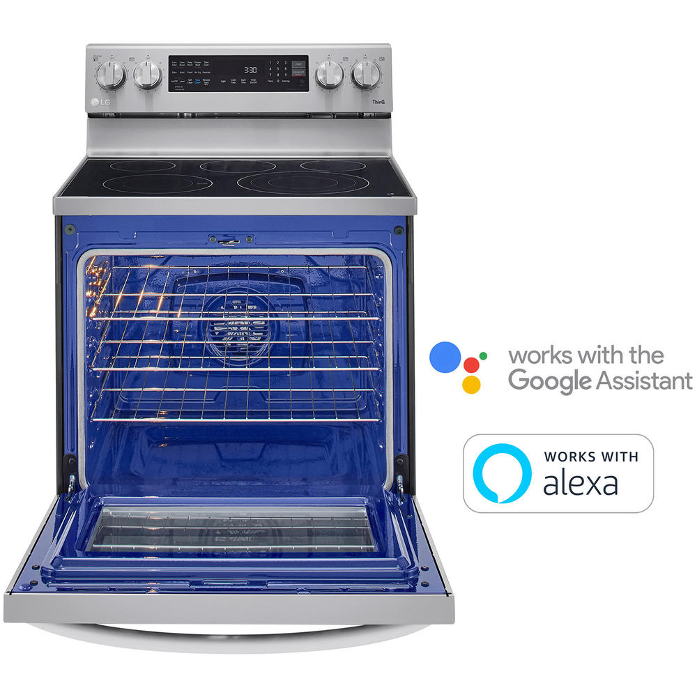 LG LREL6325F 6.3 cu. ft. Electric Single Oven InstaView™ Range w