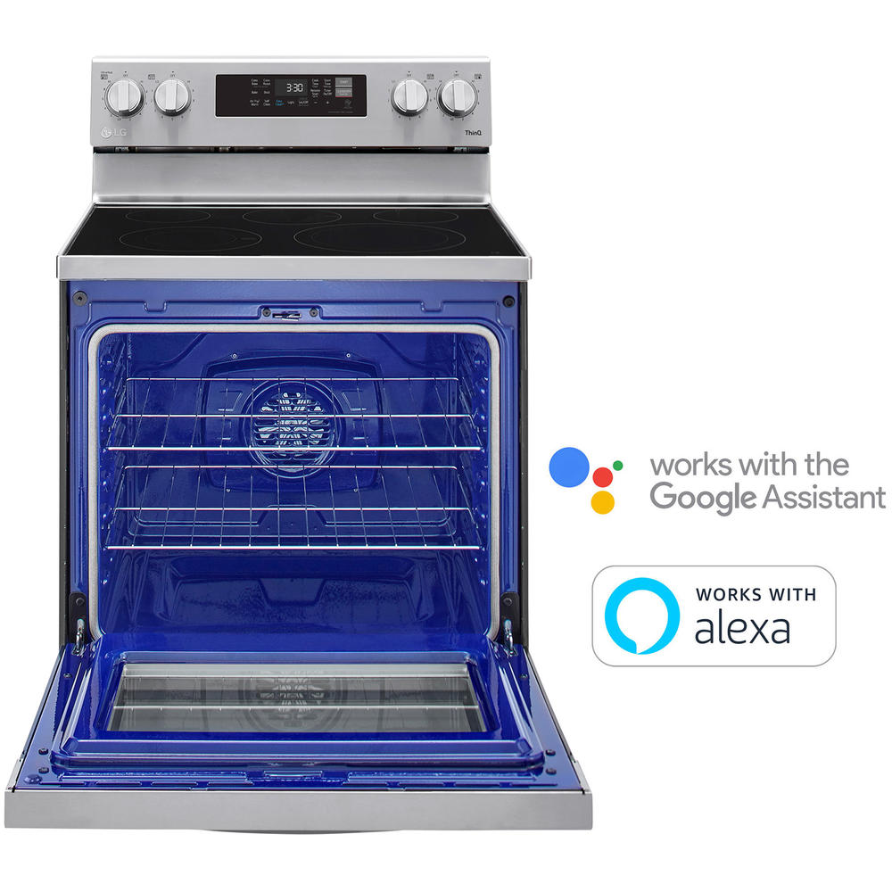 LG LREL6323S 6.3 cu. ft. Electric Single Oven Range w/ Air Fry