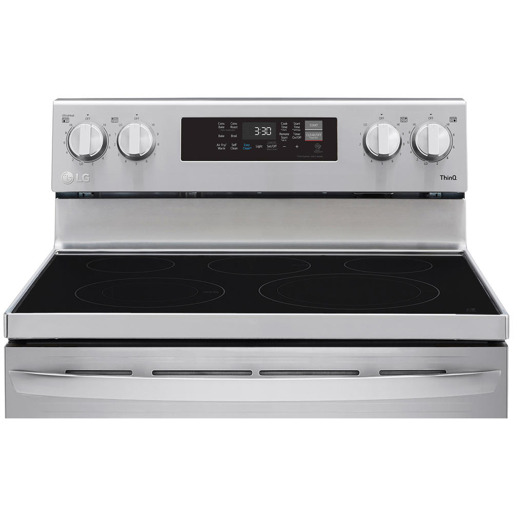 LG LREL6323S   6.3 cu. ft. Electric Single Oven Range w/ Air Fry - Stainless Steel