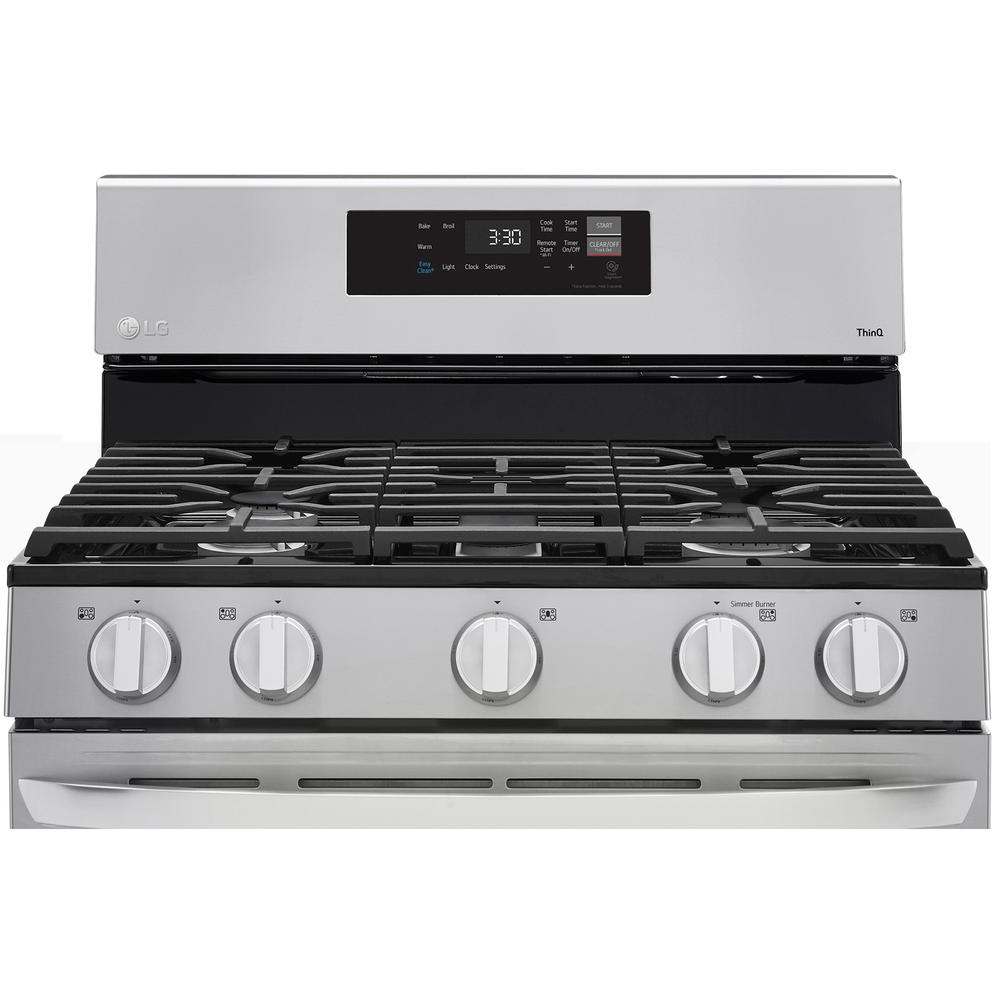 LG LRGL5821S  5.8 cu. ft. Gas Single Oven Range with EasyClean&#174; &#8211; Stainless Steel