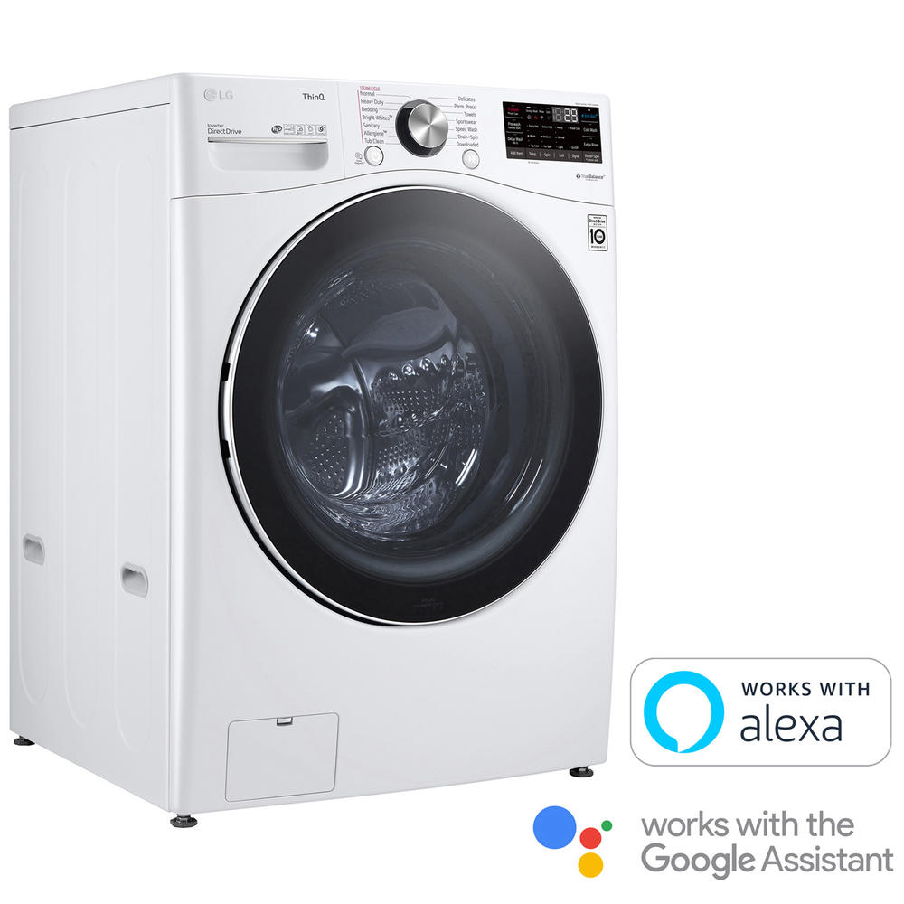 LG WM4200HWA   5.0 cu.ft. Smart Wi-Fi Enabled Front Load Washer w/TurboWash&#8482; 360&#176; & Built-In Intelligence - White