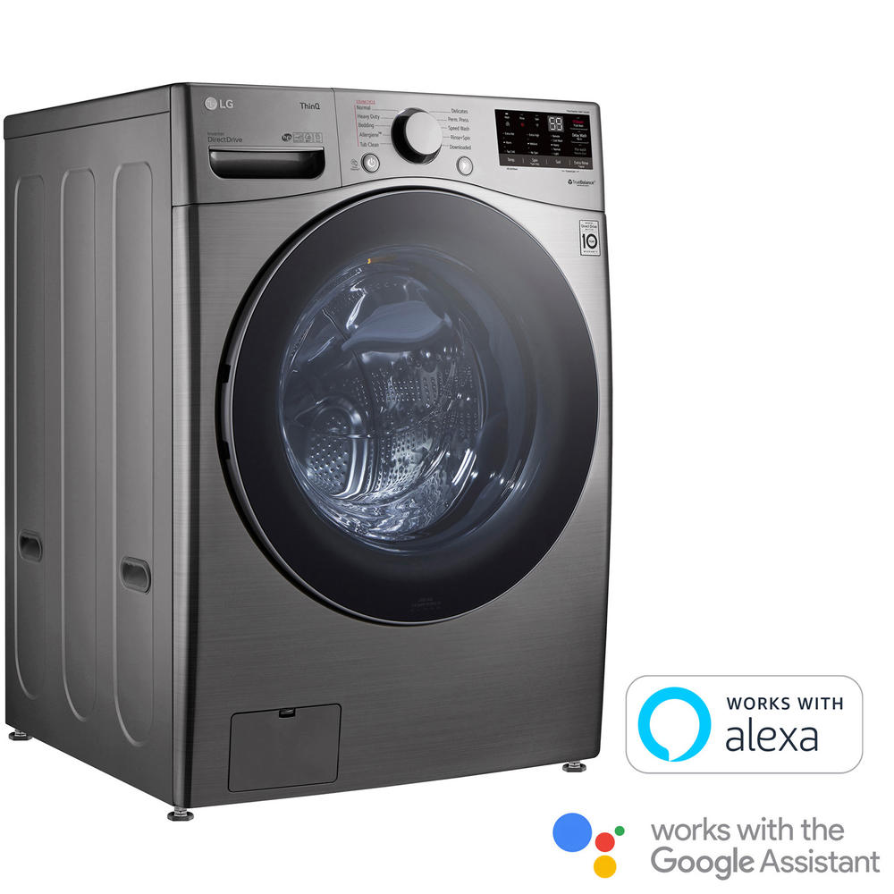 LG WM3600HVA 4.5 cu. ft. Smart WiFi Enabled Front Load Washer w/ Built