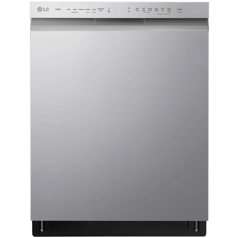 LG ADFD5448AT  ADA Compliant Front Control Dishwasher with QuadWash™ - PrintProof™ Stainless Steel