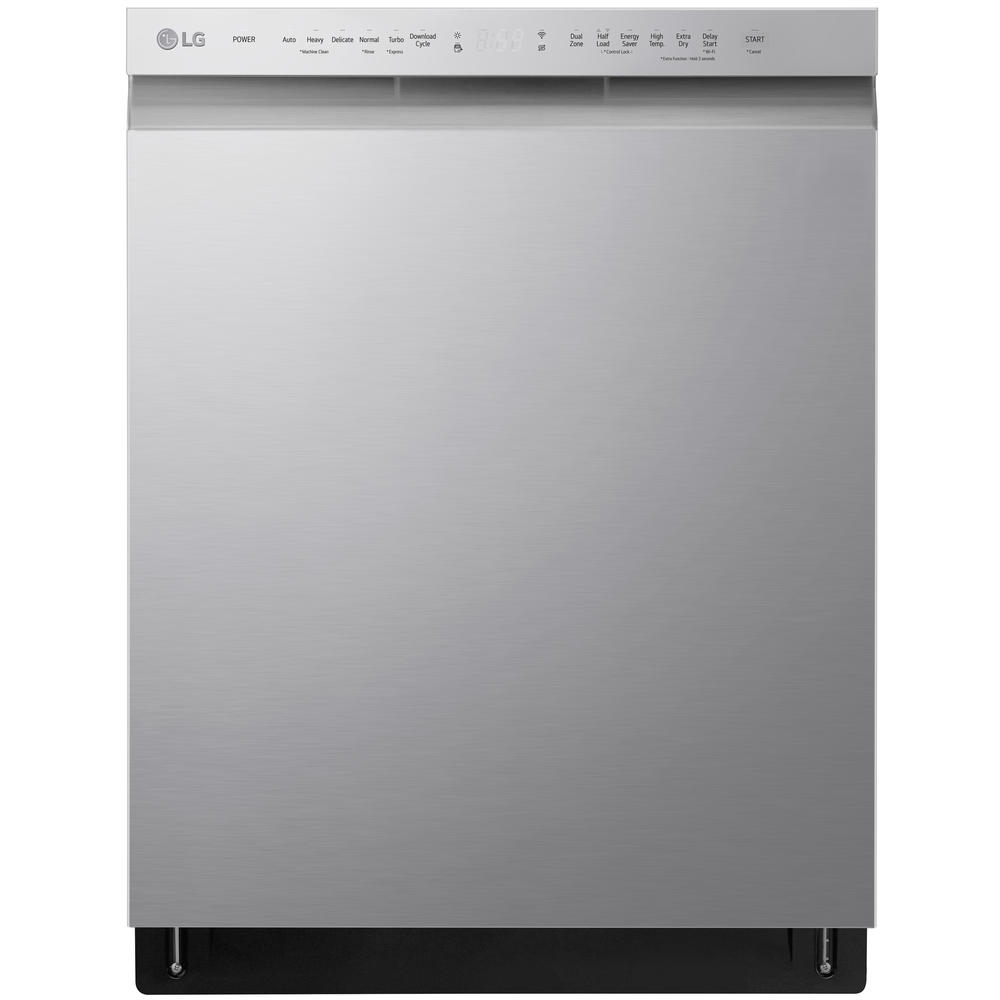 LG ADFD5448AT ADA Compliant Front Control Dishwasher with QuadWash