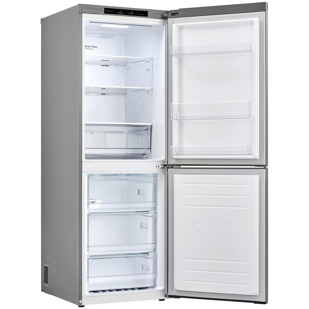LG LRBNC1104S  11 cu. ft. 23.42&#8221;-wide Bottom-Freezer Refrigerator with Door Cooling+ &#8211; PrintProof&#8482; Stainless Steel