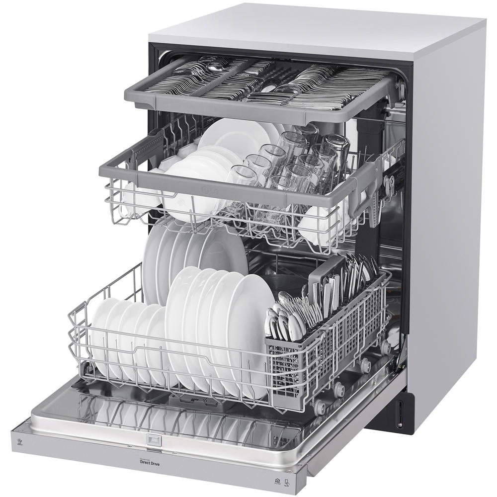 LG LDFN4542S   Front Control Dishwasher with QuadWash&#8482; - PrintProof&#8482; Stainless Steel