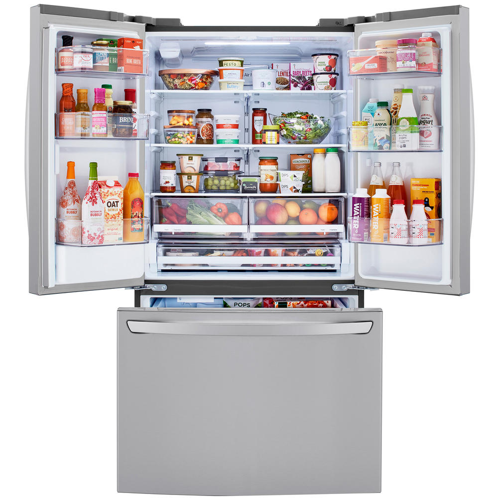 LG LRFWS2906S  29.0 cu. ft. French Door Refrigerator &#8211; PrintProof&#8482; Stainless Steel