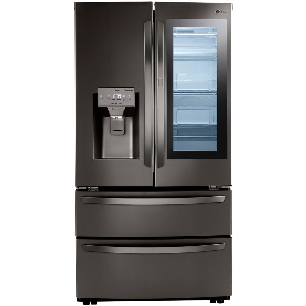 LG LRMVS2806D  27.6 cu. ft. InstaView® Door-in-Door&#174; Double Freezer Refrigerator with Craft Ice™ - PrintProof™ Black Stainless Steel