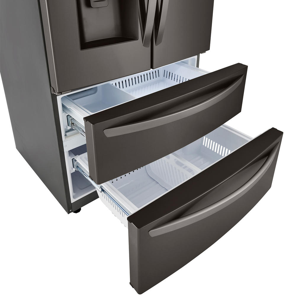 LG LRMXS2806D  27.8 cu. ft. 4-Door French Door Refrigerator with Craft Ice&#8482; - Black Stainless Steel