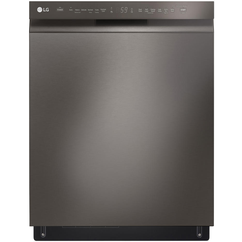 LG LDFN4542D  Front Control Dishwasher with QuadWash&#8482; &#8211; PrintProof&#8482; Black Stainless Steel