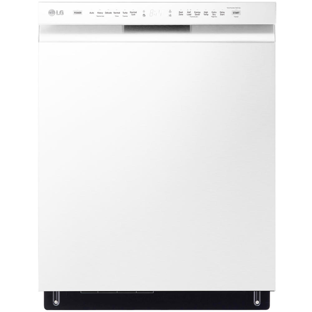 LG LDFN4542W  Front Control Dishwasher with QuadWash&#8482; &#8211; PrintProof&#8482; White
