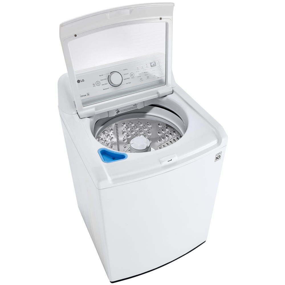 LG WT7005CW   4.3 cu. ft. Top Load Washer with 4-Way&#8482; Agitator & TurboDrum&#8482; - White