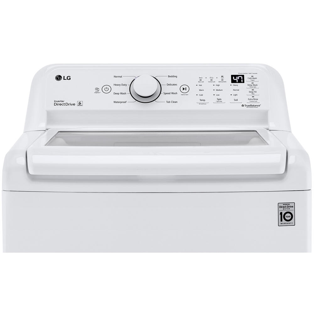 LG WT7005CW 4.3 cu. ft. Top Load Washer with 4Way™ Agitator