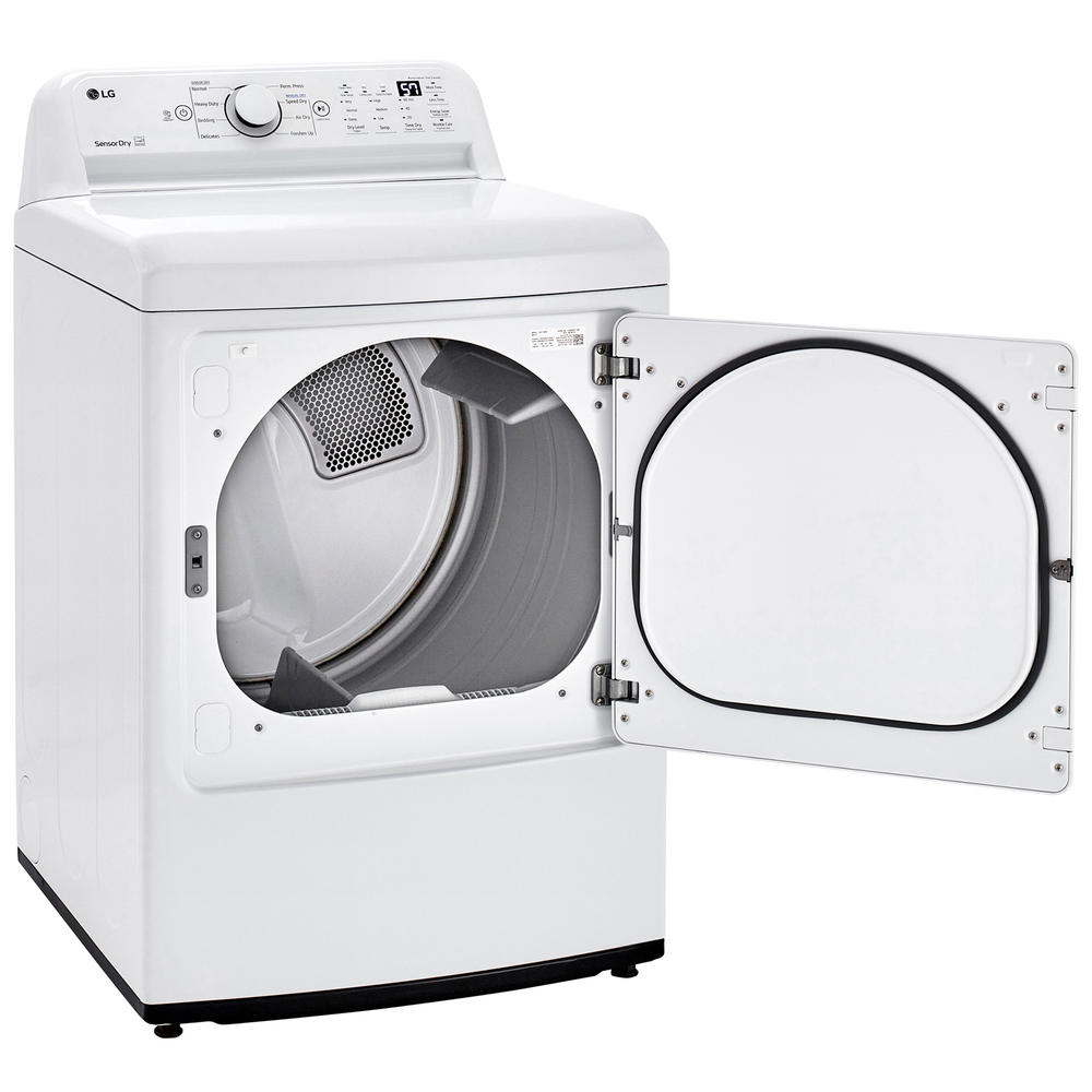 LG DLG7001W   7.3 cu. ft. Large Capacity Gas Dryer with Sensor Dry - White