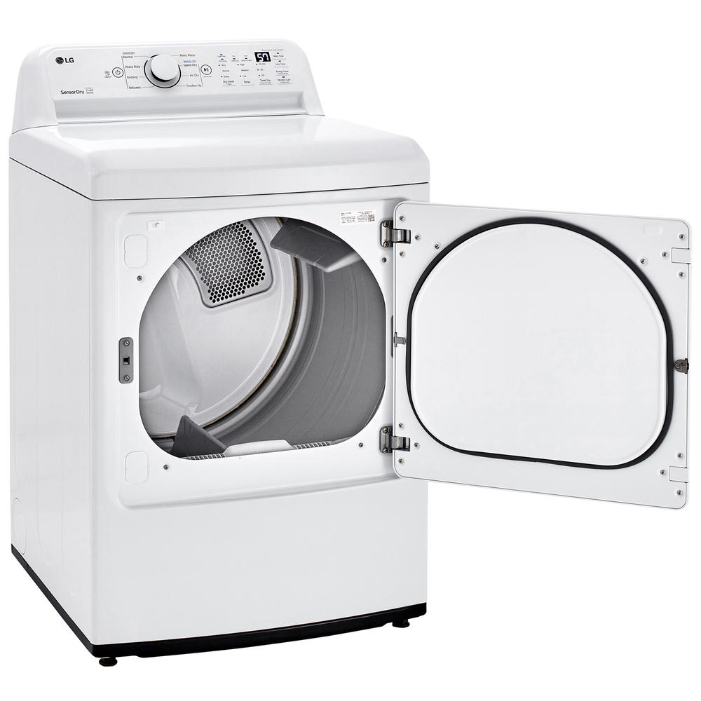 LG DLG7001W 7.3 cu. ft. Large Capacity Gas Dryer with Sensor Dry White