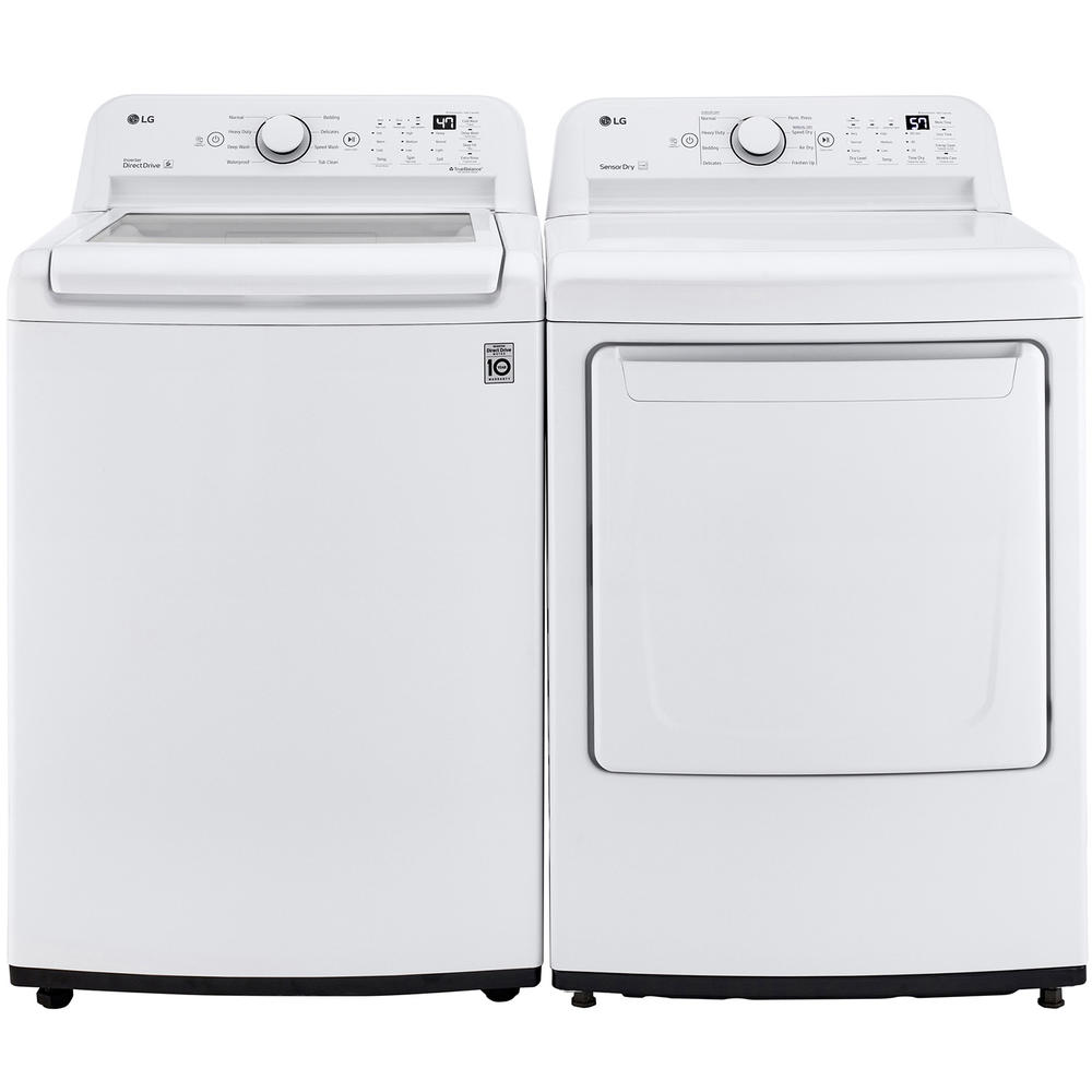 LG DLG7001W   7.3 cu. ft. Large Capacity Gas Dryer with Sensor Dry - White