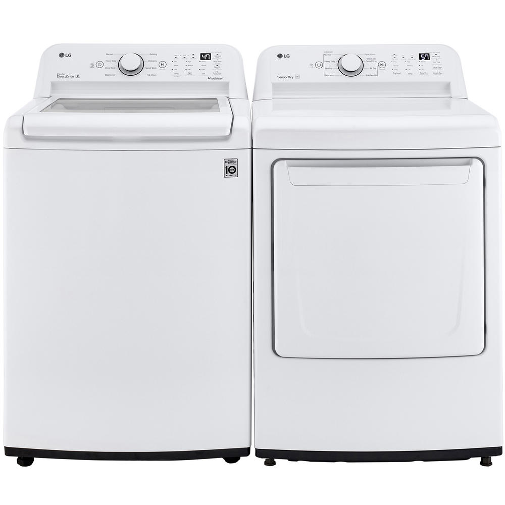 LG DLG7001W 7.3 cu. ft. Large Capacity Gas Dryer with Sensor Dry White