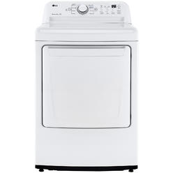 LG DLE7000W   7.3 cu. ft. Large Capacity Top Load Electric Dryer with Sensor Dry - White