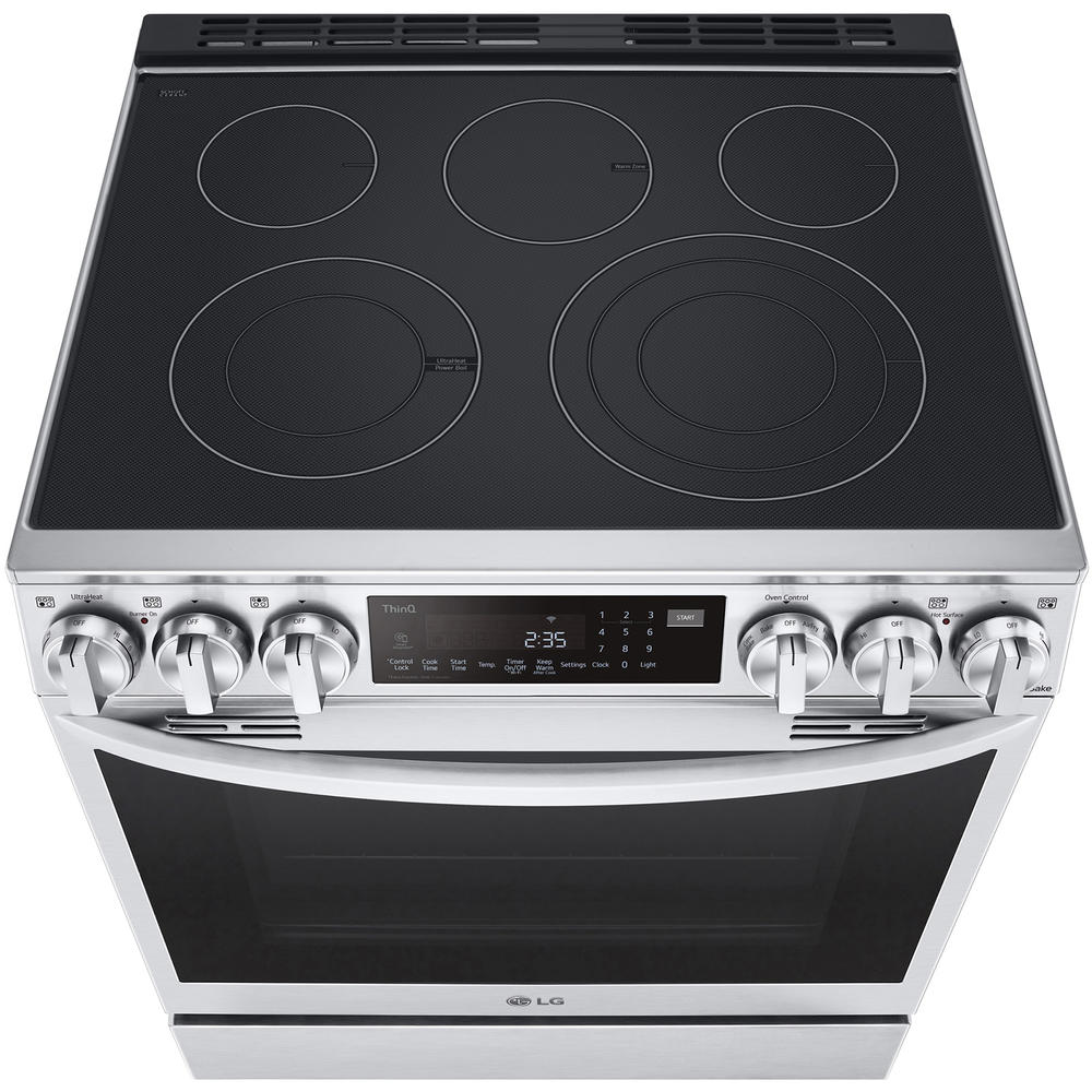 LG LSEL6335F 6.3 cu. ft. Smart WiFi Enabled InstaView® Electric Slide