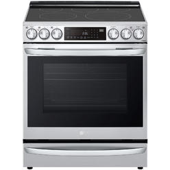 LG LSEL6337F  6.3 cu. ft. Smart Wi-Fi Enabled InstaView&#174; Electric Slide-In Range with Air Fry &#8211; PrintProof&#8482; Stainless Steel