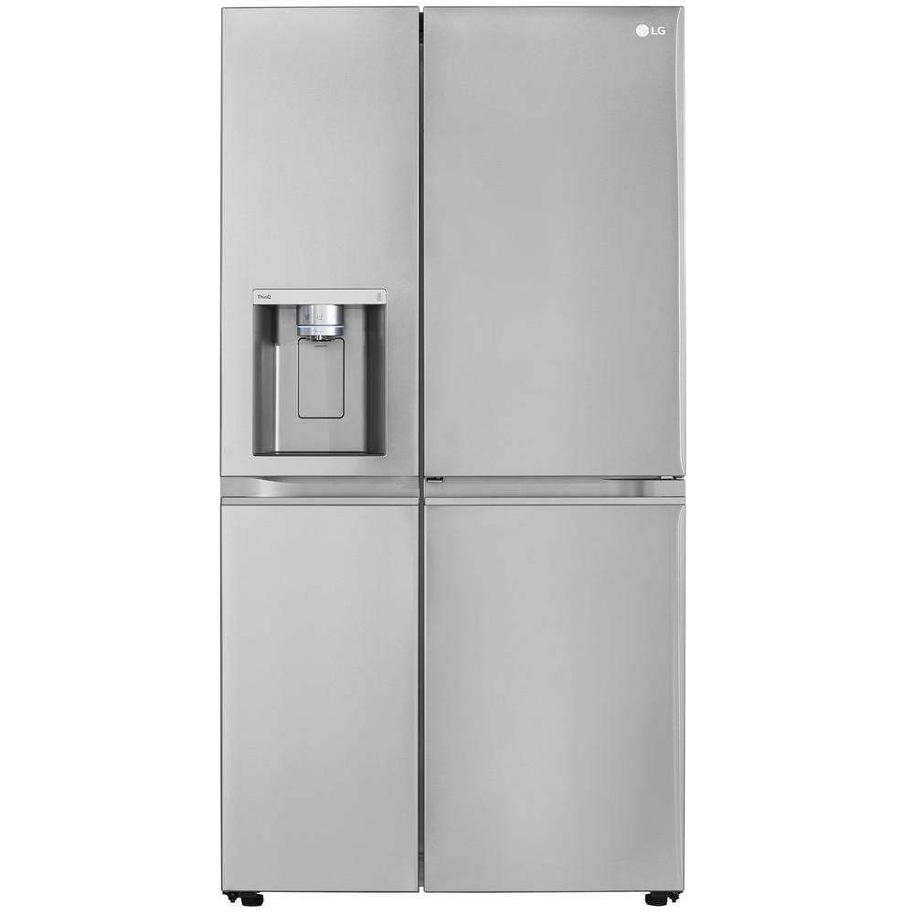 LG LRSDS2706S   27.1 cu. ft. Side-by-Side Door-in-Door® Refrigerator w/ Craft Ice™ - PrintProof™ Stainless Steel