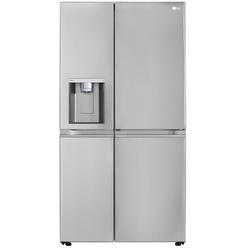 LG LRSDS2706S   27.1 cu. ft. Side-by-Side Door-in-Door&#174; Refrigerator w/ Craft Ice&#8482; - PrintProof&#8482; Stainless Steel