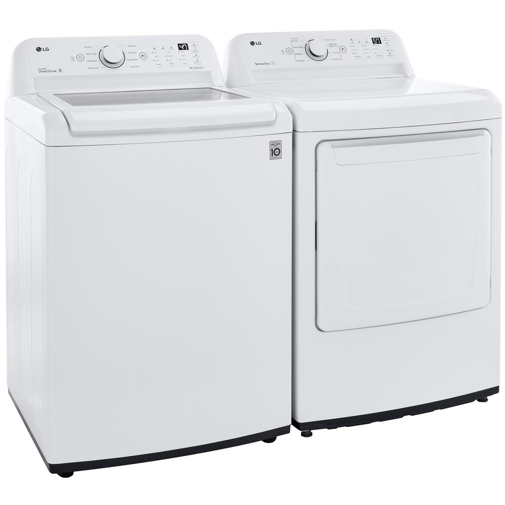 LG WT7000CW 4.5 cu. ft. Top Load Washer with TurboDrum™ White