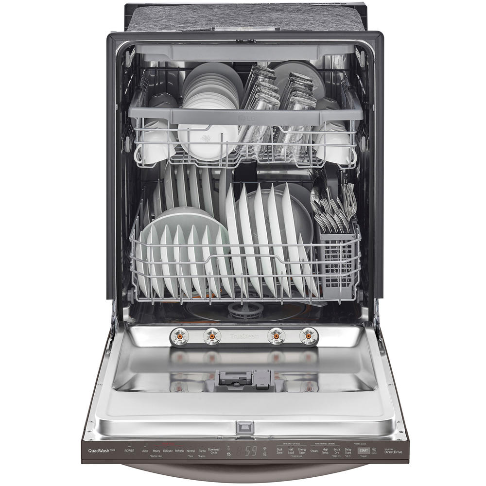 LG LDTS5552D Top Control Dishwasher with QuadWash™ & TrueSteam