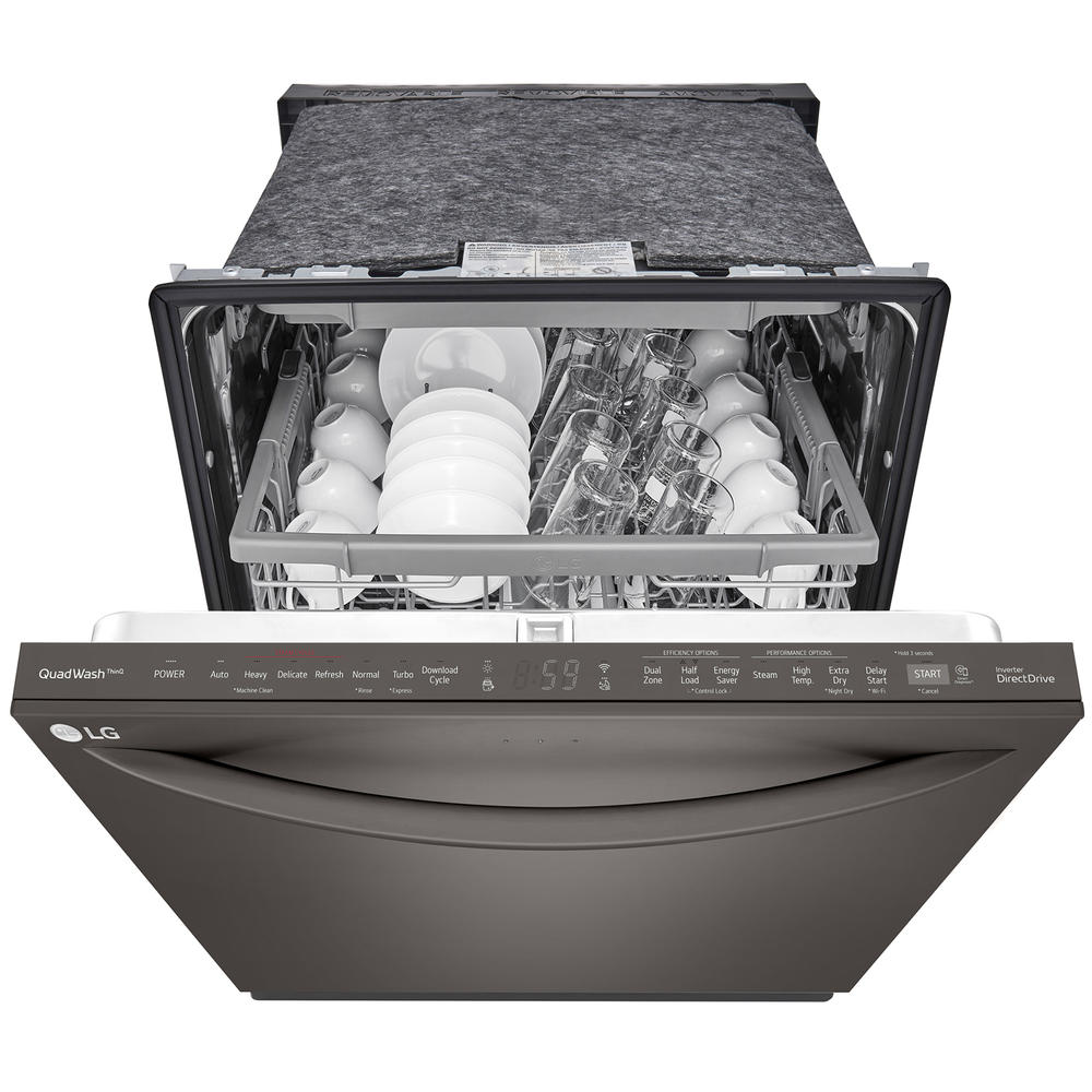 LG LDTS5552D Top Control Dishwasher with QuadWash™ & TrueSteam