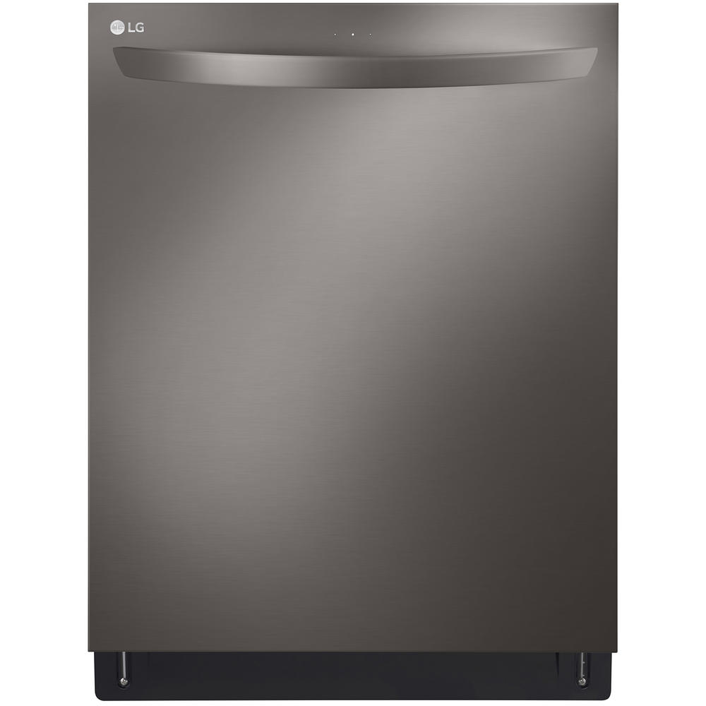 LG LDTS5552D  Top Control Dishwasher with QuadWash™ & TrueSteam® - PrintProof™ Black Stainless Steel