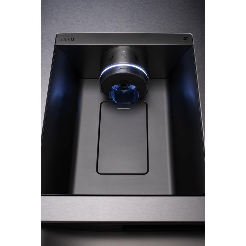 LG LRSOS2706S 27.1 cu. ft. SidebySide InstaView® Refrigerator with