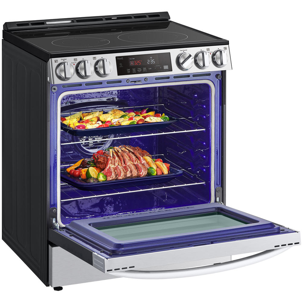 LG LSEL6333F 6.3 cu ft. WiFi Enabled Electric Slidein Range with Fan