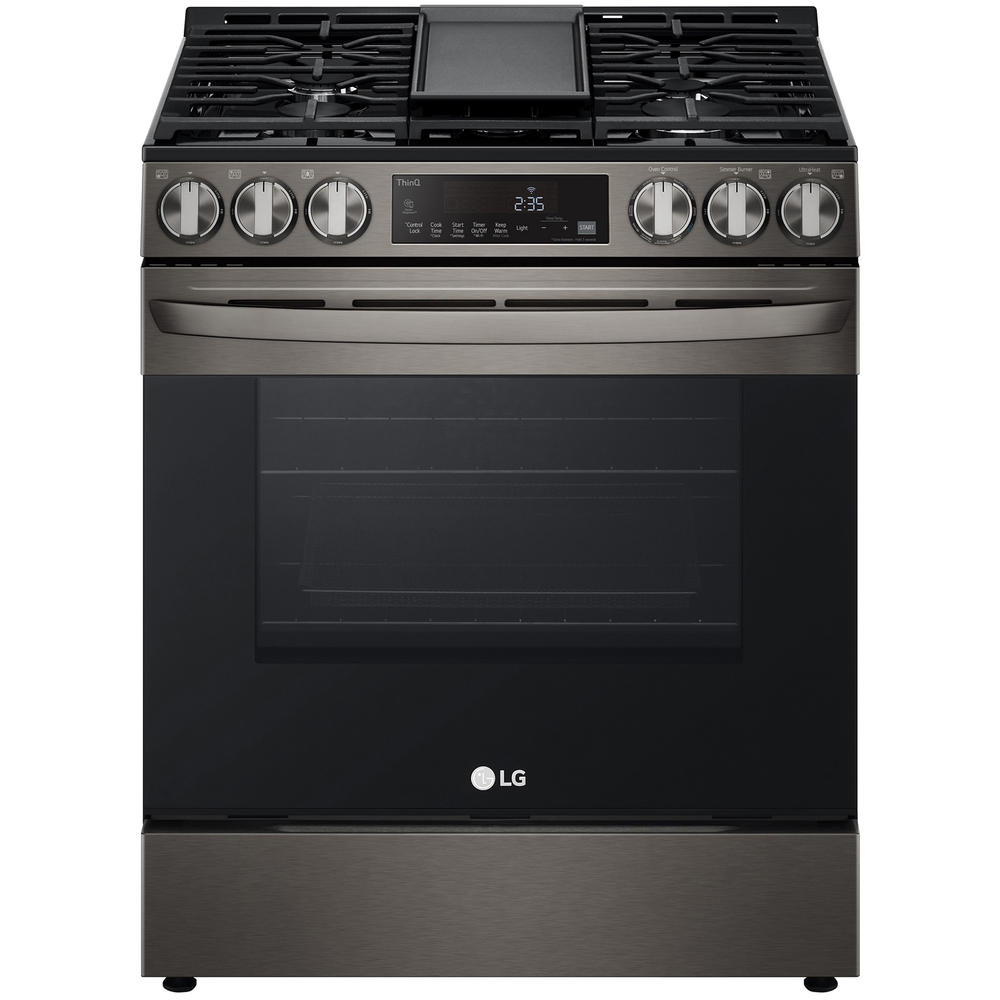 LG LSGL5833D 5.8 cu ft. WiFi Enabled Gas Slidein Range with Fan