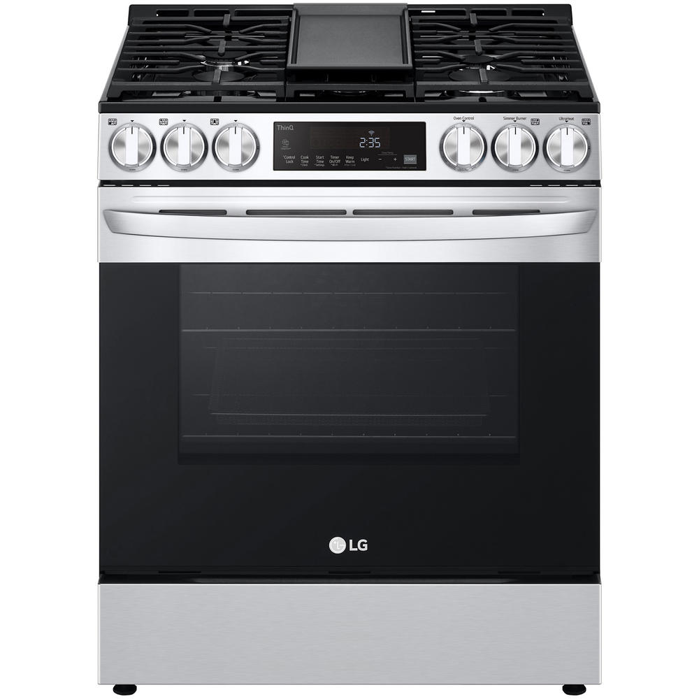 LG LSGL5833F 5.8 cu ft. WiFi Enabled Gas Slidein Range with Fan