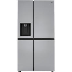 LG LRSXC2306S  23 cu. ft. Side-by-Side Counter-Depth Refrigerator w/ Smooth Touch Dispenser &#8211; Stainless Steel