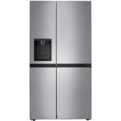 LG LRSXC2306V  23 cu. ft. Side-by-Side Counter-Depth Refrigerator w/ Smooth Touch Dispenser &#8211; Stainless Steel Look