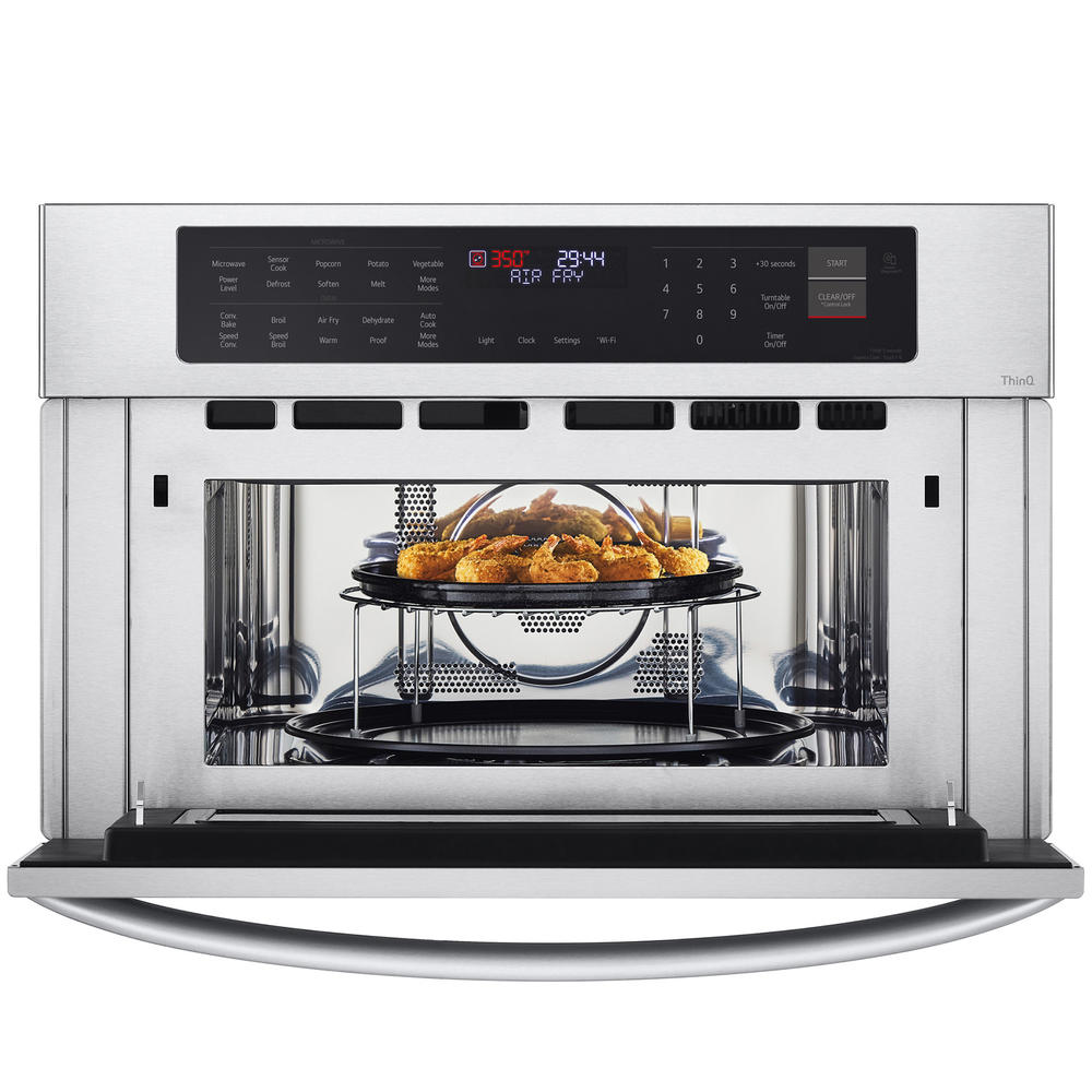 LG MZBZ1715S  1.7 cu. ft. Smart Wi-Fi Enabled Built-In Speed Oven & Microwave &#8211; Stainless Steel