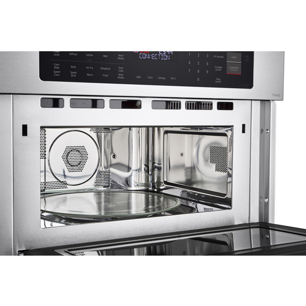 LG MZBZ1715S  1.7 cu. ft. Smart Wi-Fi Enabled Built-In Speed Oven & Microwave &#8211; Stainless Steel