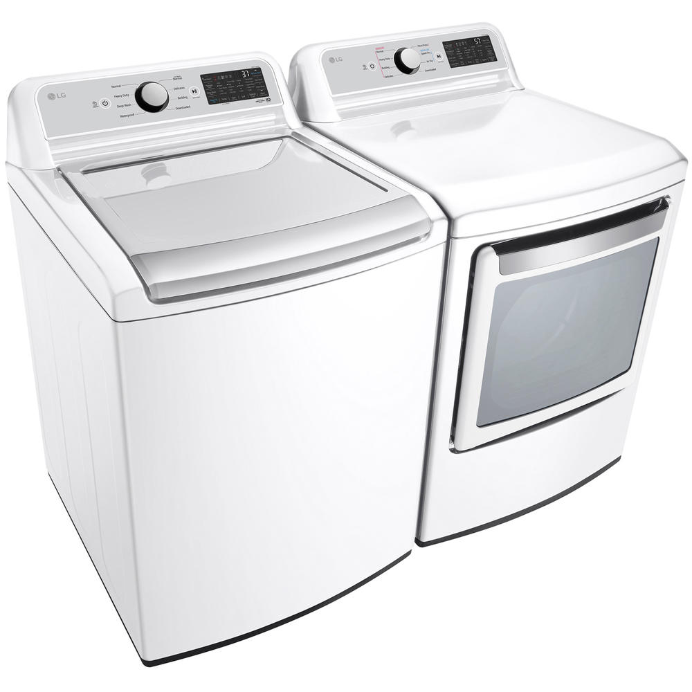 LG WT7405CW 5.3 cu. ft. Mega Capacity Top Load Washer w/ 4Way