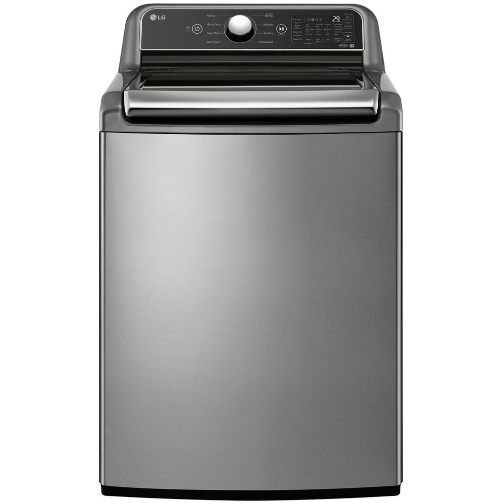 LG WT7400CV  5.5 cu. ft. Mega Capacity Top Load Washer with TurboWash3D™ - Graphite Steel