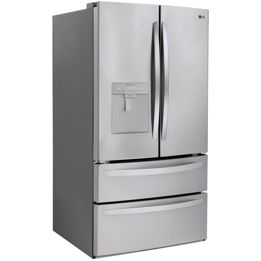 LG LRMWS2906S  28.6 cu. ft. 4-Door French Door Refrigerator with Slim Design Water Dispenser &#8211; PrintProof&#8482; Stainless Steel