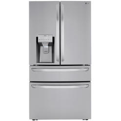 LG LRMXS3006S  29.5  cu. ft. Super-Capacity 4-Door Refrigerator with Craft Ice&#8482; &#8211; PrintProof&#8482; Stainless Steel