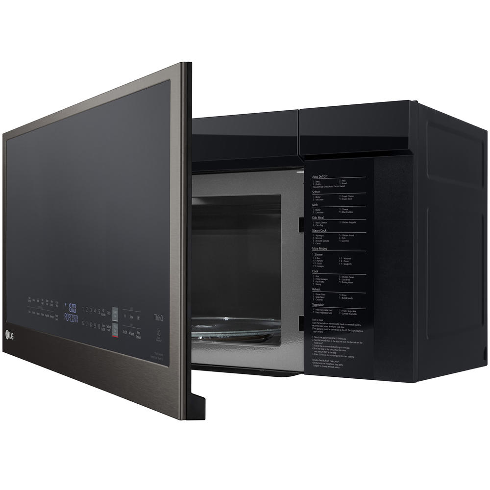 LG MVEL2033D  2.0 cu. ft. Wi-Fi Enabled Over-the-Range Microwave Oven with EasyClean&#174;&#8211; PrintProof&#8482; Black Stainless Steel